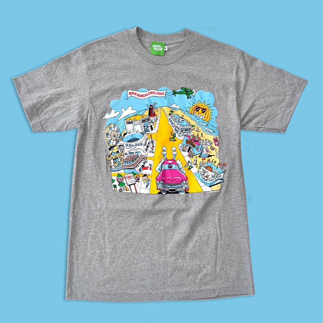 Shore Map T Shirt