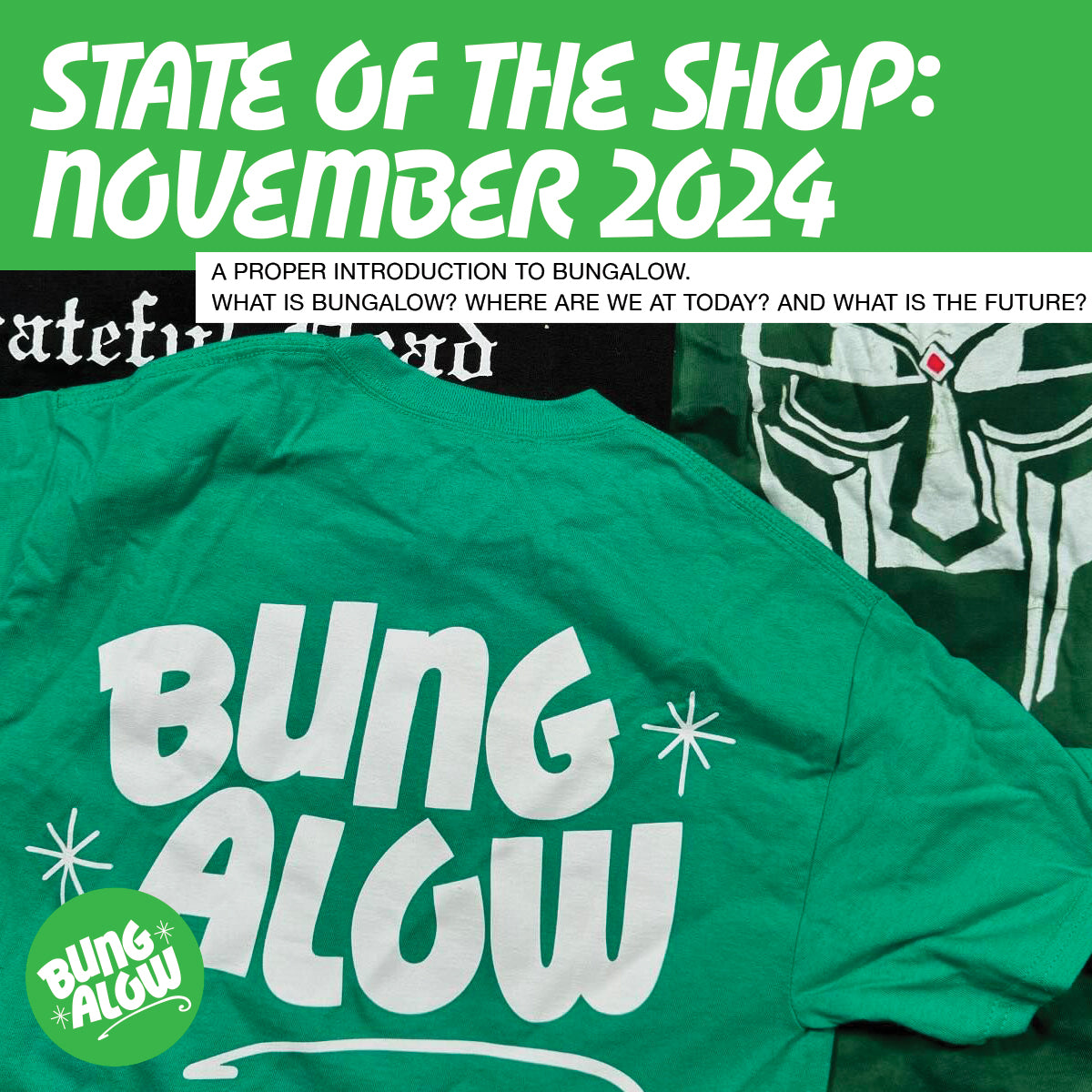 State of the Shop: November 2024