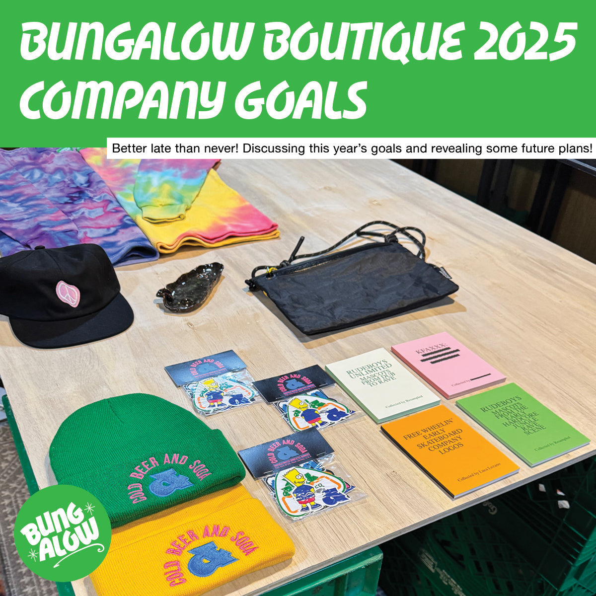 Bungalow Boutique 2025 Company Goals