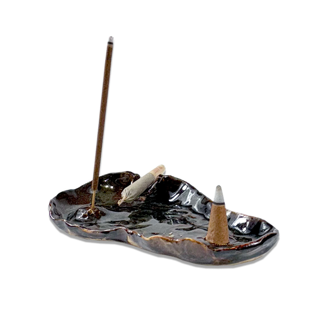 Bungalow Boutique x Cawl Ceramics Incense Ash Tray